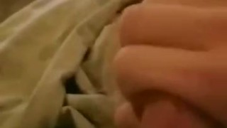 Teasing then cumming