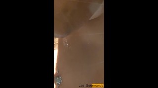 Sexy MILF in her shower