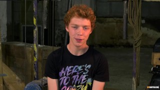 Tied up sub with mouthfold endures torture by Sebastian Kane