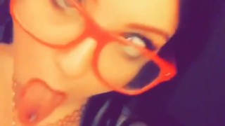 Babygirl_goth Ahegao Face on Snapchat
