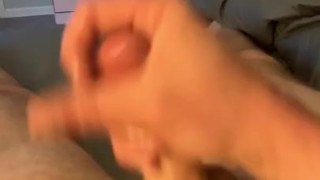 Hard dick masturbation 