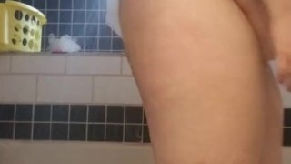 Shower play while husbands gone