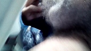 caught in van