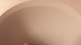 Shower masturbation cum n watch me rub my bog cock 