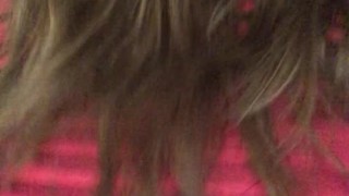 POV: I'm giving a little dance and you see under my dress a little; tease