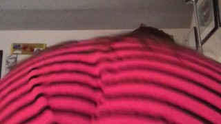 POV: I'm giving a little dance and you see under my dress a little; tease