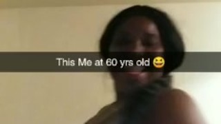 Thick ebony bouncing