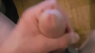 Masturbating and cumming while watching porn