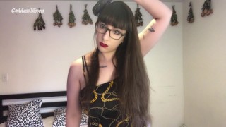 Long Brunette Hair Brushing - Preview
