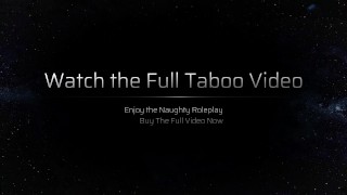 Teaser: Taboo Roleplay Big Boob Mom Encourages StepSon to Jerk Off 