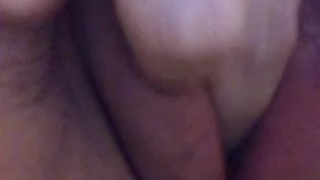 Making my little clit cum