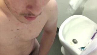 White Boy Intense Orgasm