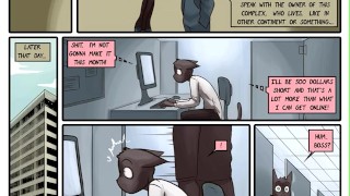 500 Dollars (By James Howard) - Crossdresser Furry Comic