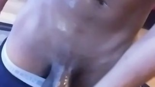 Long Oily Dick Tease