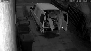 Dared to go naked at front of house