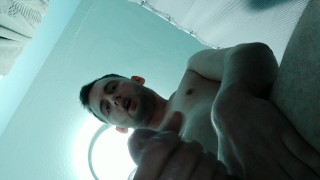 Cum shot before morning shower 