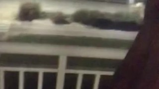 Flashing chick and she likes 
