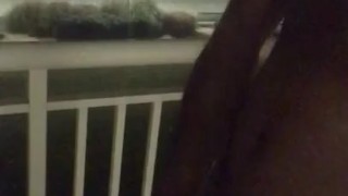 Flashing chick and she likes 