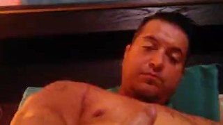 Smoking fetis husband jacks off while wife is in other room.