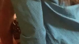 Sex in the carore with stepsister