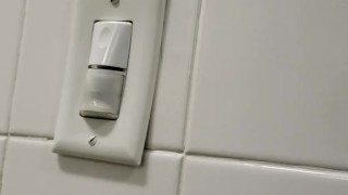 Caught recording a pee at work. Man walks in