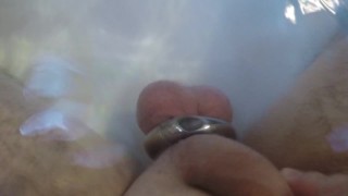 Cock & Balls floating underwater