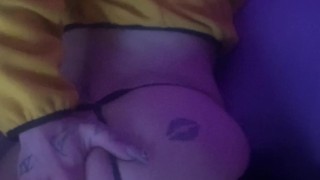 Femboy fingering himself