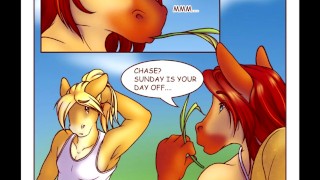 Sundays (by Tygurstar) - Gay Furry Comic