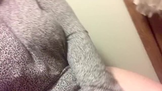 Babygirl Goth Pissing with Titty Drop