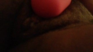 Sneaky vibrator play with my bf is in bed