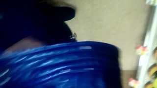 jerking off in shopping mall