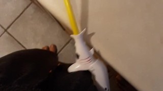 Toothy blowjob