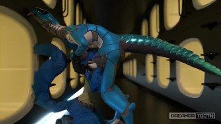 BIG BLUE ROBOT HOT LUCARIO TO DRINK HIS SEED [FURRY] [ANDROID]
