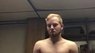 Quick orgasm before work 