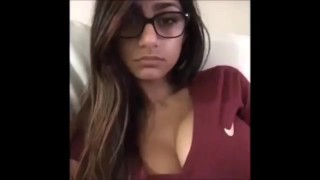 Mia Khalifa Cum Challenge! Try Not To Cum!