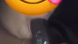 Sucking my toy 