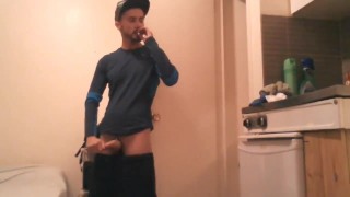 My first stroking/smoking vid