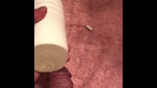 Sallyballs9 - bwc and a male masturbator...will it fit?
