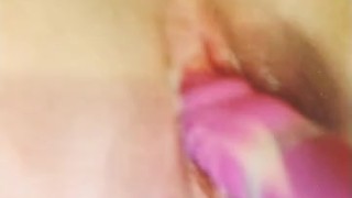 Female orgasam close up