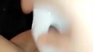 Teen plays with herself 
