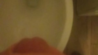 Big cock gets jerked till cum splats everywhere 