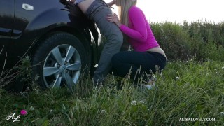 Trailer - Taxi Driver Took The Girl Put of Town To Fuck her Outdoors