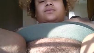 What a beautiful day... with Fluffy Bunny's pretty fat pussy to the PUBLIC