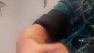 POV solo cumshot