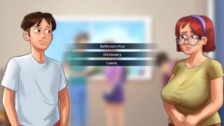 SummertimeSaga SCHOOL BATHROOM ENCOUNTER PART 7