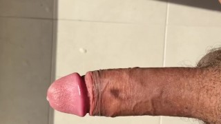 Cumming On My Hotel Window