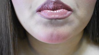 Pouty Lips: Naughty Talk and Lip Candid