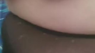 BBW plays with herself 