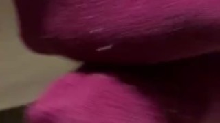 Teen socks after school pov