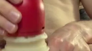 Masturbate fleshlight tenga cum in pulsate